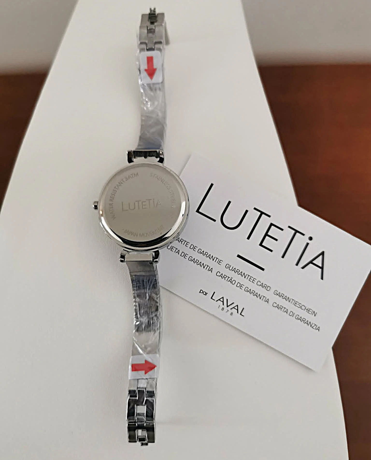 Dameshorloge (2 jaar garantie) van het merk Lutetia – photo 4